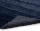 ALASKA HAND-LOOMED RUG - NAVY 5 X 8