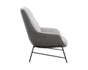 LUCIER LOUNGE CHAIR - BELFAST HEATHER GREY BRAVO ASH