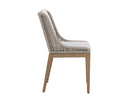 SORRENTO DINING CHAIR - DRIFT BROWN PALAZZO CREAM