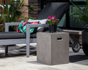 CASTOR END TABLE - GREY