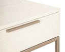 REBEL CONSOLE TABLE WITH DRAWERS - CHAMPAGNE GOLD CREAM