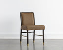 JENO DINING CHAIR - MILLIKEN COGNAC
