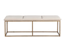 ALLEY BENCH - BURNISHED BRASS PICCOLO PROSECCO