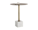 KATA BAR TABLE - WHITE MARBLE
