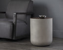 DIAZ END TABLE - GREY WOOD GRAIN BROWN