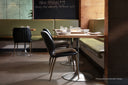 CLINTON DINING CHAIR - BRONZE BRAVO BLACK