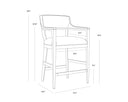 BRYLEA COUNTER STOOL - Default Title