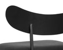 GIBBONS BARSTOOL - BLACK BRAVO PORTABELLA