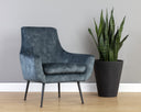 ALETTA LOUNGE CHAIR - NONO PETROL