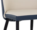 KLINE DINING CHAIR - DILLON CREAM DILLON THUNDER