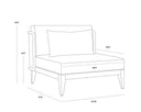 IBIZA ARMLESS CHAIR - Default Title