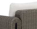 TIBI ARMCHAIR - GREY LOUIS CREAM