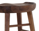 DOMINIC COUNTER STOOL - WALNUT