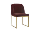 NEVIN DINING CHAIR - MERLOT