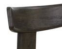 HORTON DINING CHAIR - DARK BROWN SAHARA SAND LEATHER