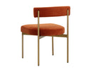 SENECA DINING CHAIR - ANTIQUE BRASS DANNY RUST