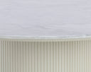 Sunden Dining Table - ROUND WHITE MARBLE 54