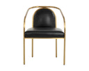 CICERO DINING ARMCHAIR - CANTINA BLACK