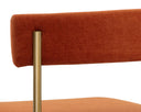 SENECA DINING CHAIR - ANTIQUE BRASS DANNY RUST