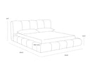 OLENA BED - KING SANTA CRUZ OATMEAL