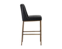 LEIGHLAND BARSTOOL - COAL BLACK