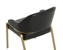 MALACHI DINING ARMCHAIR - CANTINA BLACK