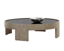 BRUNETTO COFFEE TABLE - LARGE ASH GREY