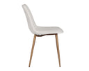 DREW DINING CHAIR - CHAMPAGNE GOLD ANTONIO LINEN