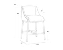 DALARY COUNTER STOOL - Default Title
