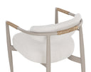 MARITA DINING ARMCHAIR - GREIGE LOUIS CREAM
