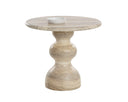 RAUL BISTRO TABLE - TRAVERTINE LOOK DUNE 34