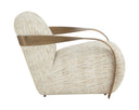SONESTA LOUNGE CHAIR - ANTIQUE BRASS HAUTE COBBLESTONE