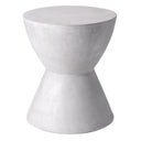 LOGAN END TABLE - WHITE