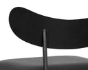 GIBBONS COUNTER STOOL - BLACK BRAVO PORTABELLA