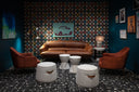 MITCHELL OTTOMAN - MERINO COTTON