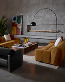 VERN FLOOR LAMP - BLACK