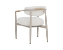 MARITA DINING ARMCHAIR - GREIGE LOUIS CREAM