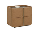 JAMILLE NIGHTSTAND - SMALL COGNAC