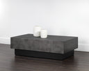 BLAKELY COFFEE TABLE - GUNMETAL