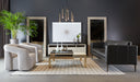 AMBROSE MODULAR STORAGE CABINET - CHAMPAGNE GOLD CREAM