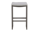 VERIN BARSTOOL - WARM GREY GRACEBAY LIGHT GREY