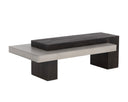 HERRIOT COFFEE TABLE - DARK BROWN GREY