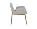 LUCANO DINING ARMCHAIR - BELFAST HEATHER GREY