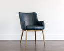 FRANKLIN DINING ARMCHAIR - VINTAGE BLUE
