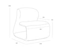 SOPHIENE LOUNGE CHAIR - KONA CAMEL