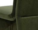CASCATA DINING CHAIR - MOSS GREEN