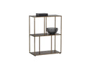 EIFFEL LOW BOOKCASE - SMALL ANTIQUE BRASS