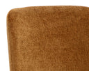 ZEKE DINING CHAIR - BLACK BERGEN MARMALADE