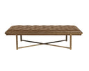 KAYLA BENCH - VINTAGE COGNAC