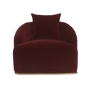 ASTRID ARMCHAIR - MERLOT